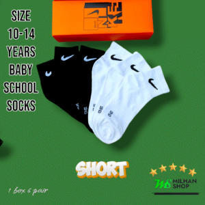 10-14 Baby School  Everyday Plus premium  Socks (6 Pairs)