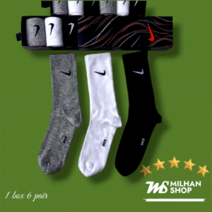 Long White  Everyday Plus premium  Socks (6 Pairs)