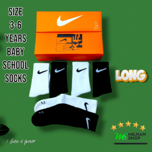 3-6&6-9 baby Everyday Plus premium  Socks (6 Pairs)