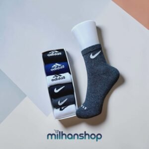 Mid Crew Premium Socks Combo 6pair